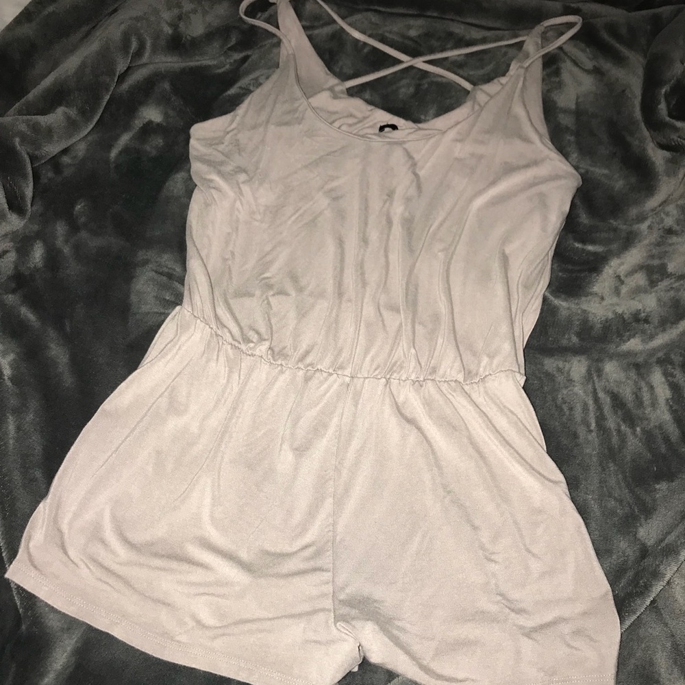 Forever21 Grey Romper